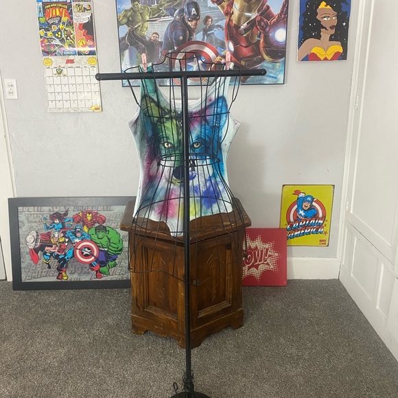 Colorful wolf 🐺 leotard 🌈 - Picture 3 of 3